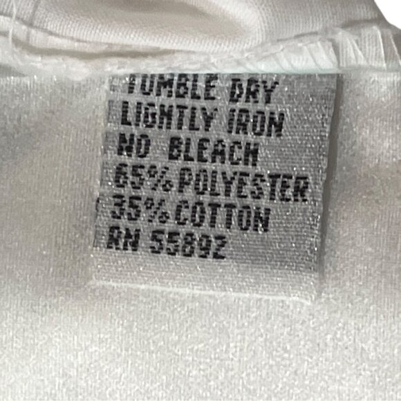 Neil Allyn Mens XL White Tuxedo Shirt 65% Polyester 35% Cotton Pleated Front - Picture 4 of 8